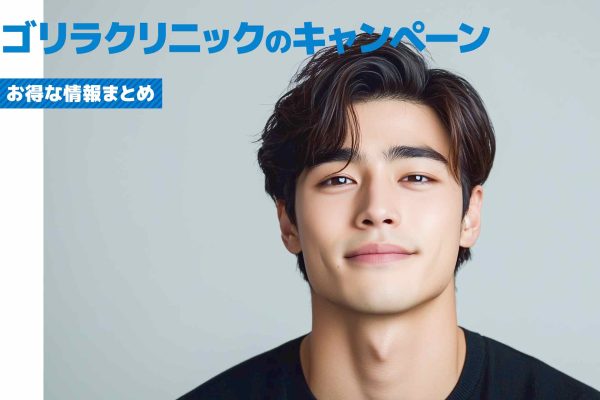 ゴリラクリニックの脱毛キャンペーン・割引情報まとめ